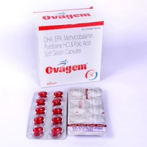 EPA, DHA, Methylcobalamin, FolicAcid, PyridoxineHCL Softgel Capsules