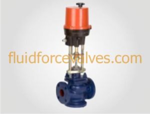 Electric Actuator Operated Control Valve