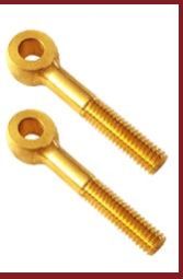 brass eye bolts