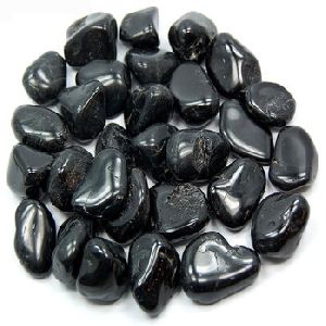 Gemstone Black Tourmaline Healing Tumbled Stone