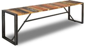 metal bench