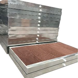 Brown Evaporative Cooling Pad