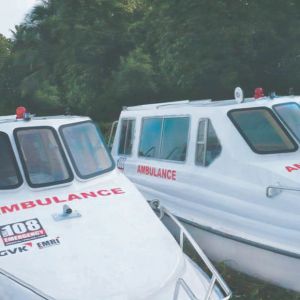 Fiberglass Ambulance Boat