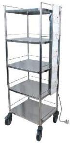 Hospital Monitor Trolley