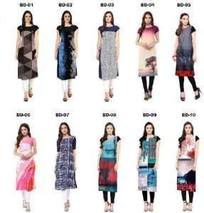 Digital Print Kurtis BDF Code