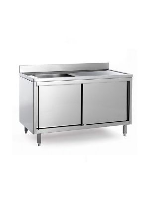 Stainless Steel Kitchen Sink Cabinet