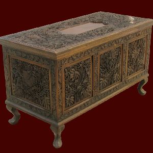 Carved Blanket Boxes