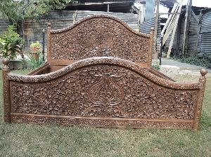 Double Bed Full Carved Pazley Design