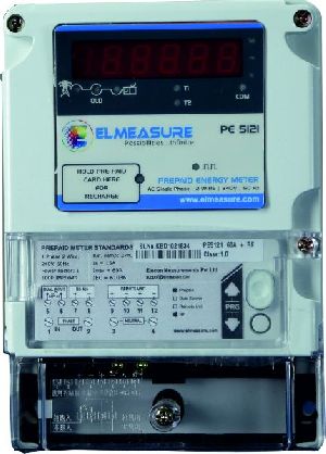 1 phase prepaid energy meter with RS 485 whole current operated