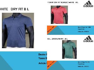 Adidas Dry fit T Shirts