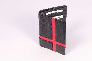 RFID leather card holder