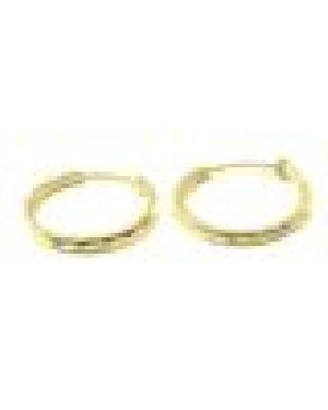 Solid Yellow Gold Pair Earring