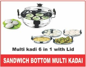 Sandwich Bottom Multi Kadai
