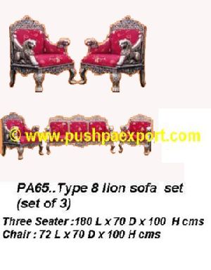 Lion Sofa Set