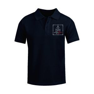 EMBROIDERED COLLAR T-SHIRTS