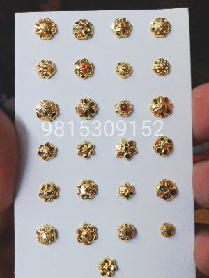 Gold Nose Pins