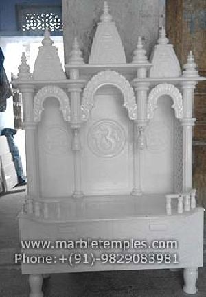 Carved Marble Mandir