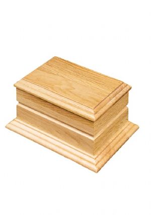 Wooden Cremation Urn for Child Infant Ashes