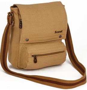 CANVAS TAB SLING BAG