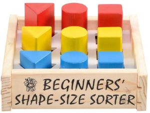 Beginners Shape Size Sorter