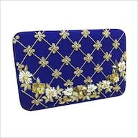 Clutch Hand Work Lace