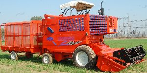 Tractor Powered Grain Harvester