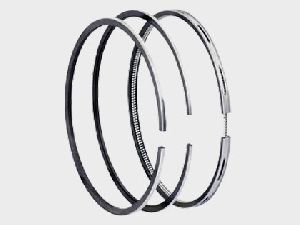 Marine engine piston rings