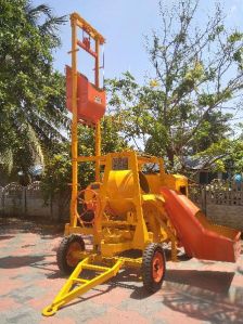 Concrete Mixer Machine With Lift