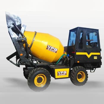 Self Loading Mobile Concrete Mixer