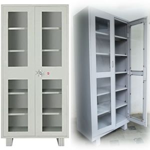 Glass Door Store Well Cupboard