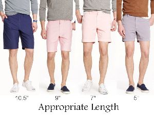 Mens Slim Fit Shorts