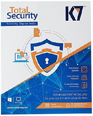 K7 Total Security Plus 5pc 1user 1yr single CD