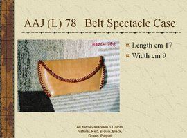 belt spectacle case