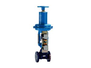 ACTUATED LINED diaphragm valve
