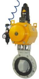 ACTUATED THERMOPLASTIC butterfly valve