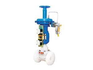 ACTUATED THERMOPLASTIC diaphragm valve