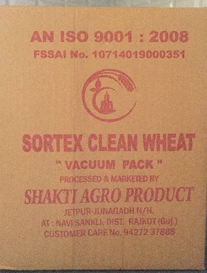 Vacuum pack wheat