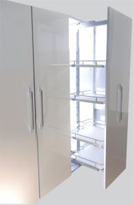 Blanco Mini Kitchen Tall Unit