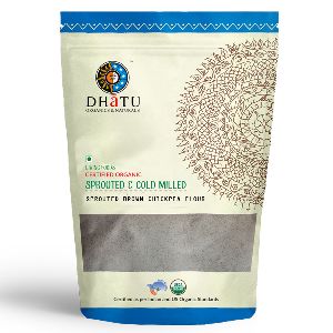 Organic Sprouted Brown Chickpea Flour