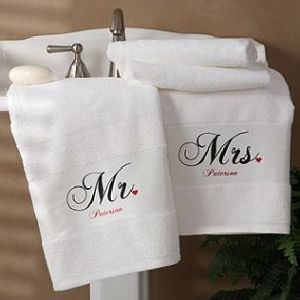 Hand Embroidered Towel Set