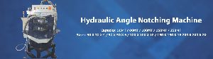 hydraulic angle notching machine