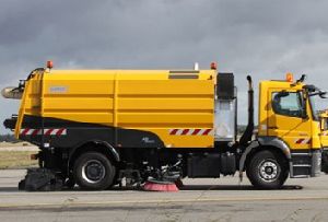 AS truck mounted sweeper