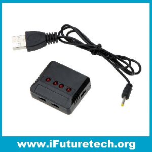 USB LIPO BATTERY ADAPTER CHARGER