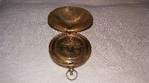 Brass Push Compass