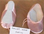 SATIN BALLET SHOES