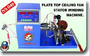 Plate Top Ceiling Fan Stator Winding Machine