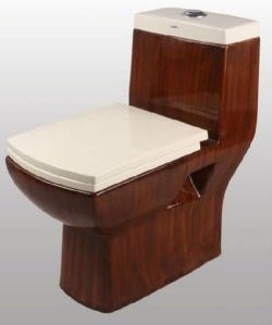 Wooden Type One Piece Water Closet