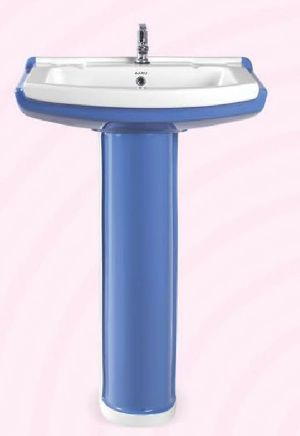 Dual Tone Designer Pedestal Wash Basins