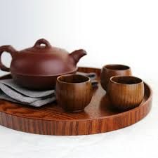 Wooden Cup Plate