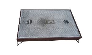 RCC Manhole Cover with MS Frame
